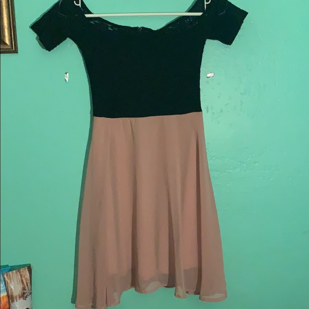 Off the shoulder dress
